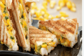 Corn Cheese Sandwich